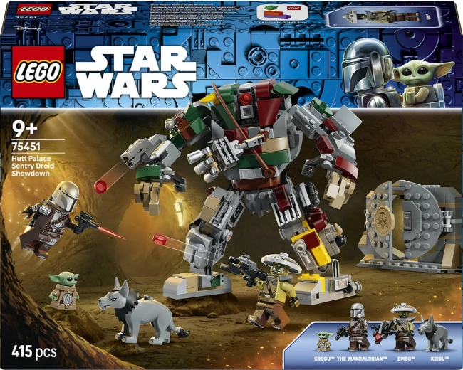 LEGO Star Wars σύγκρουση με το φρουρό-ανδροειδές στο παλάτι των Χατ