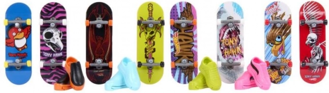 Hot Wheels Fingerboard και Μπότες 8 τεμ.
