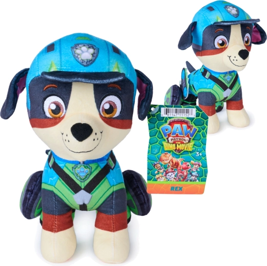 Spin Master Paw Patrol: Dino rescue λούτρινο Rex 20 cm - 1 τεμάχιο
