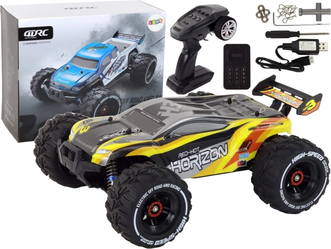 Εκτός δρόμου RC αυτοκίνητο RABBITS 4WD 2.4G κίτρινο