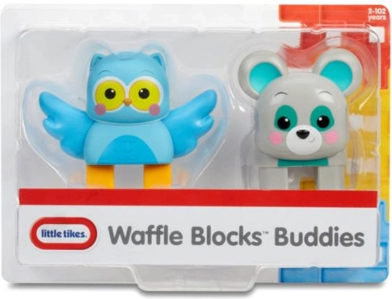 Φιγούρες κουκουβάγια και αρκούδα LITTLE TIKES Waffle Blocks