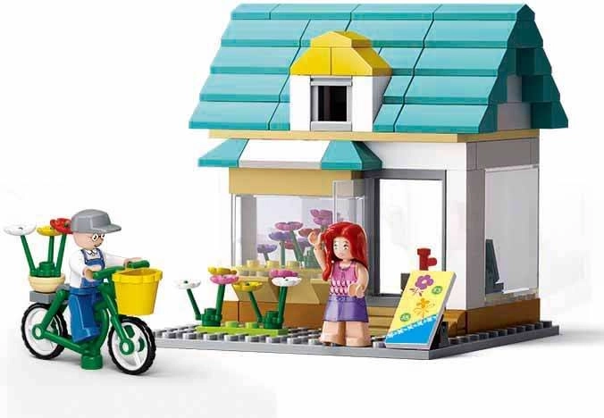 Sluban Town ανθοπωλείο – κατασκευαστικό σετ με φιγούρες (149 κομμάτια)