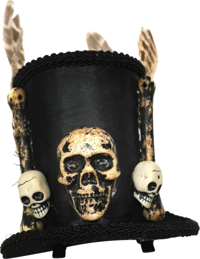 Κυλινδρικό καπέλο voodoo - 1 τεμάχιο