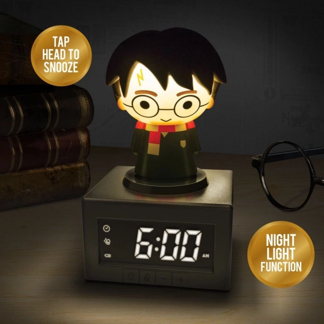 Φωτιζόμενο επιτραπέζιο ξυπνητήρι HARRY POTTER με τροφοδοσία USB