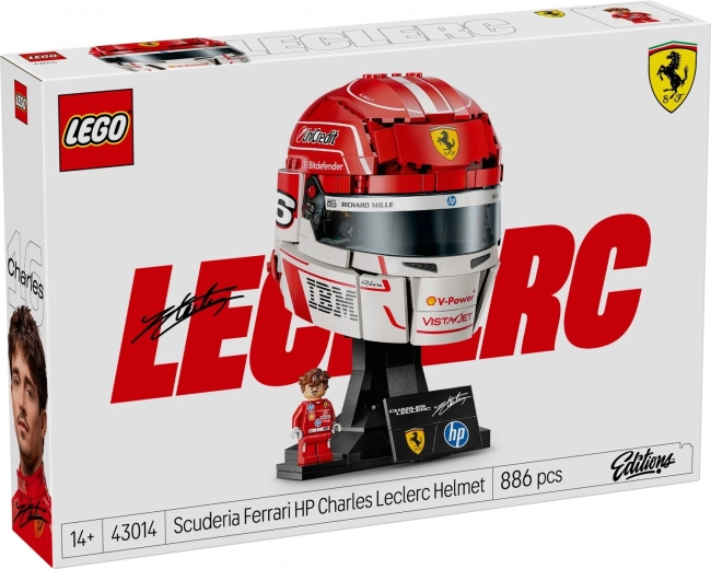 LEGO Editions κράνος Charles Leclerc Scuderia Ferrari HP