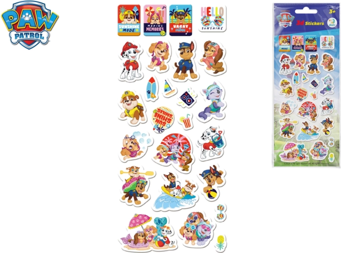 Σετ 3D αυτοκόλλητων Paw Patrol (Tlapková patrola)