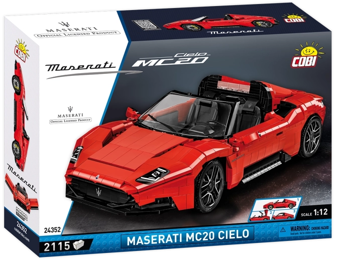 Cobi Maserati MC20 Cielo σετ κατασκευής 1:12 (2115 κομμάτια)