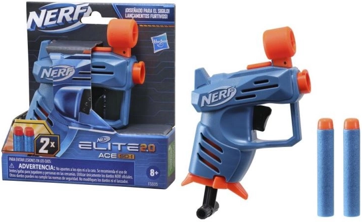 Nerf Elite 2.0 Ace SD-1 συμπαγές πιστόλι για βελάκια