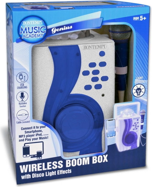 Karaoke Boom Box με Disco Φωτεινά Εφέ