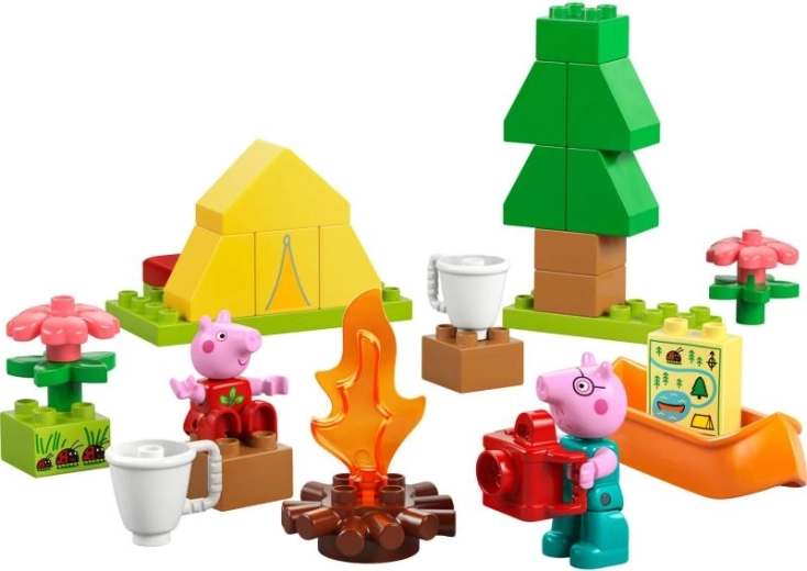 LEGO DUPLO Peppa Pig εξόρμηση για κάμπινγκ