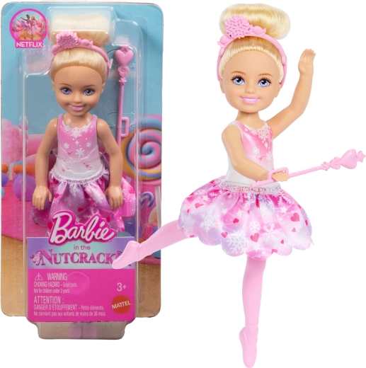 Barbie Chelsea μπαλαρίνα Χιονένια Νεράιδα (Καρυοθραύστης) - 1 τεμάχιο