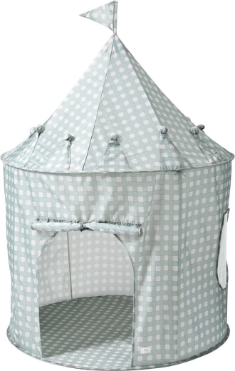 Παιδική σκηνή 3 Sprouts recycled gingham blue