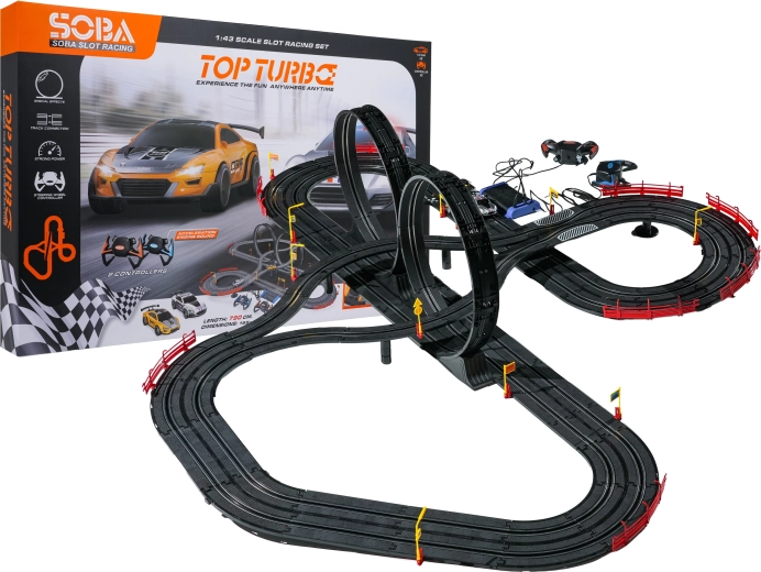 Αγωνιστική πίστα αυτοκινήτων TOP TURBO XXL 790 εκ.