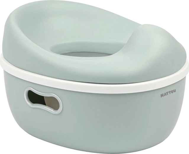 Nattou εκπαιδευτικό γιογιό 3σε1 Potty sage green