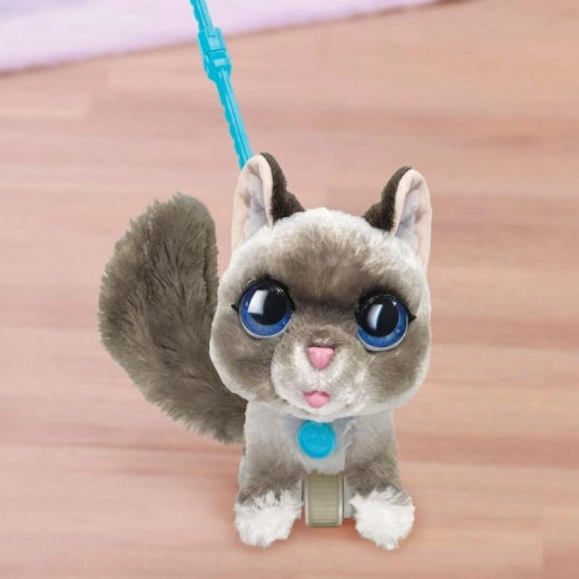 Διαδραστικό γατάκι FURREAL Wag-A-Lot ragdoll με λουρί