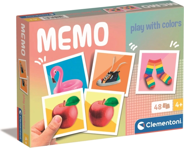 Παιχνίδι μνήμης Memo χρώματα CLEMENTONI