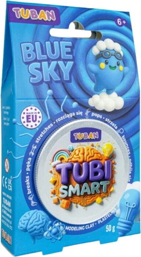 Πλαστελίνη Tubi Smart μπλε Blue Sky 50 g