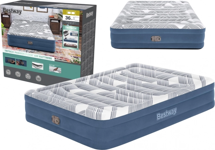 Φουσκωτό στρώμα Bestway 203 x 152 x 36 cm