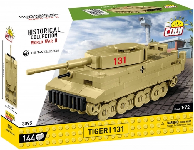 Μοντέλο άρματος Tiger I 131 από τουβλάκια COBI