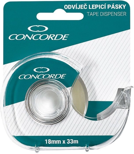 Βάση/διανομέας κολλητικής ταινίας CONCORDE Praktik 18 mm x 33 m