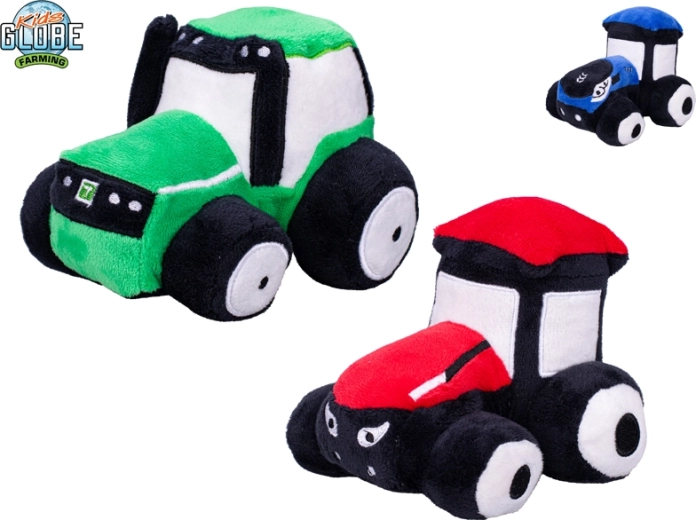 Λούτρινο τρακτέρ Kids Globe Farming 13 cm