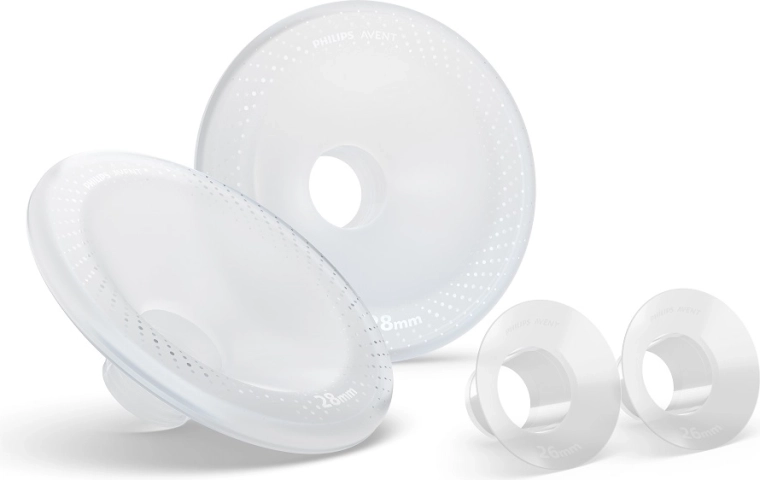 Philips Avent hands-free σιλικονούχα ένθετα και θηλαστικά χωνιά L