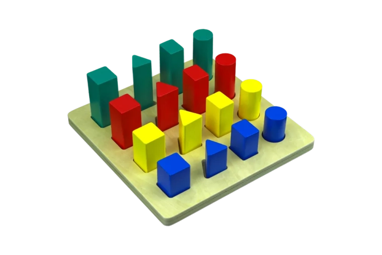 Σκάλα Montessori – γεωμετρικά στερεά