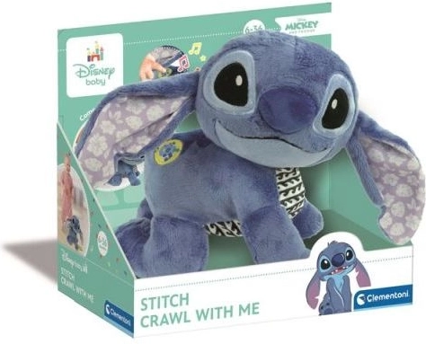 Διαδραστικό λούτρινο Stitch της Clementoni Baby που μπουσουλάει