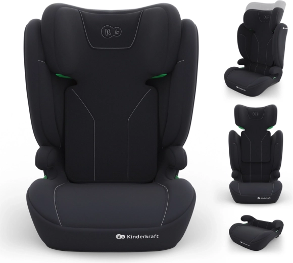 Παιδικό κάθισμα αυτοκινήτου Kinderkraft i-spark 2 plus i-size 100–150 cm black