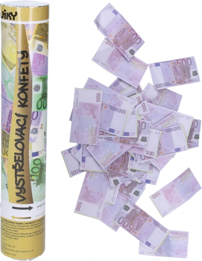 Εκτοξευόμενα κομφετί πάρτι EURO 30 cm