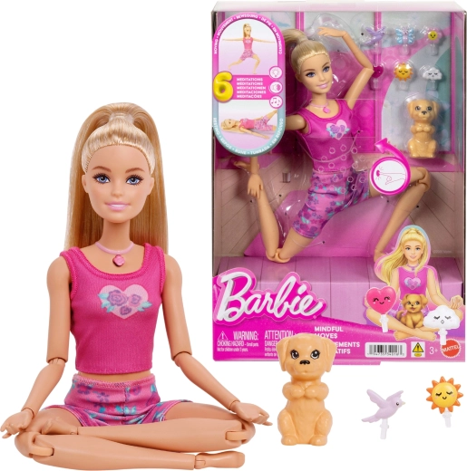 Barbie διαλογισμός, κίνηση και χαλάρωση – κούκλα Mindful Moves με φως και ήχο