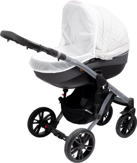 Κουνουπιέρα για καρότσι New Baby Basic λευκή