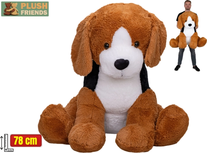 Plush Friends λούτρινος σκύλος 78 cm