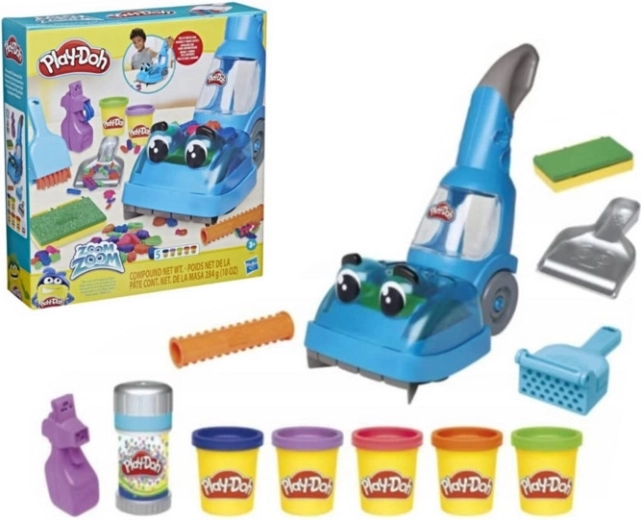 Παιδική ηλεκτρική σκούπα Play-Doh με πλαστελίνη και αξεσουάρ