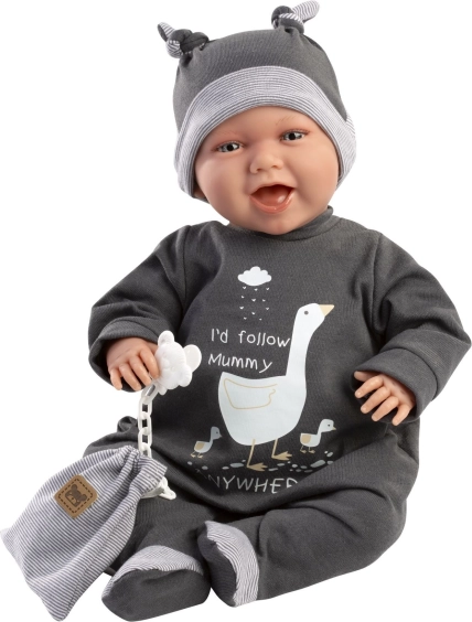 Ρεαλιστική κούκλα New Born με ήχους - 42 cm