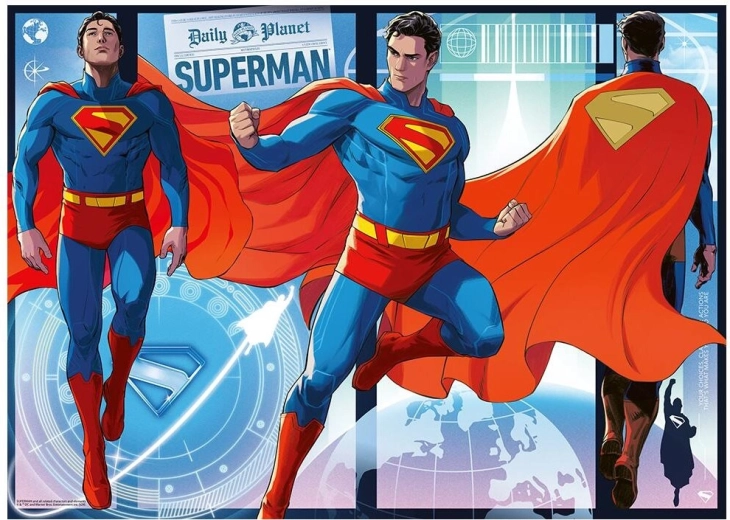 Παζλ RAVENSBURGER Superman: Last Son of Krypton 1000 κομμάτια