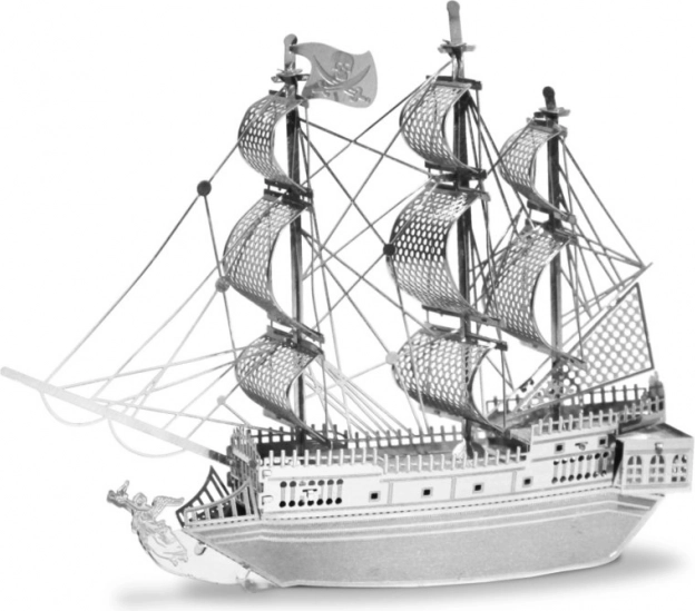 Μεταλλικό 3D μοντέλο πλοίου Black Pearl (μαύρο μαργαριτάρι) – METAL EARTH