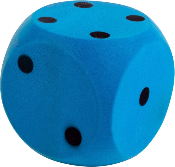 Androni μαλακός αφρώδης κύβος 10 cm – μπλε