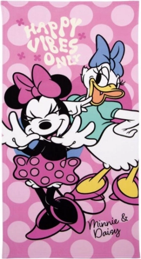 Πετσέτα Minnie Mouse από μικροΐνες 70 × 140 cm