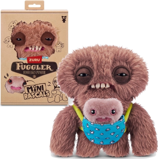 Spin Master Fuggler mini rascals Squidge με Baby Fugg - 1 τεμάχιο