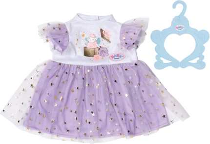BABY born λιλά φορεματάκι με tutu για κούκλες 43 cm