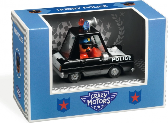 DJECO Crazy Motors αυτοκινητάκι Hurry Police