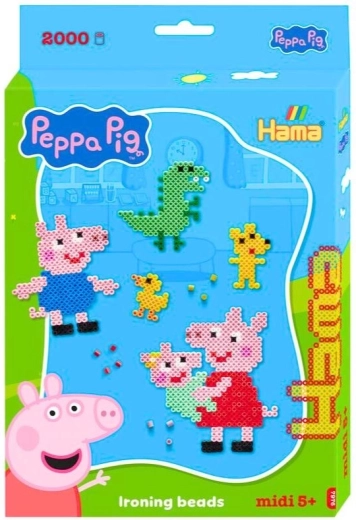 Κουτί δώρου Peppa Pig – χάντρες σιδερώματος MIDI