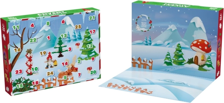 Advent ημερολόγιο Plus-Plus (600 τεμ.)