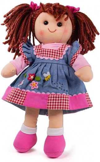 Υφασμάτινη κούκλα Melody από Bigjigs Toys 34 cm