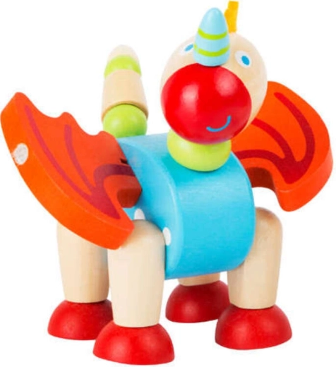 Small Foot ξύλινη φιγούρα δράκος Merlin 8 cm