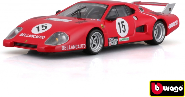 Μεταλλικό μοντέλο αυτοκινήτου 1:43 bburago ferrari 512 bb (ii σειρά) 1981