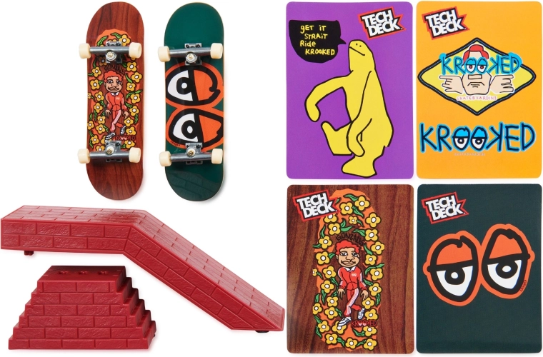 Δύο σανίδες fingerboard KROOKED
