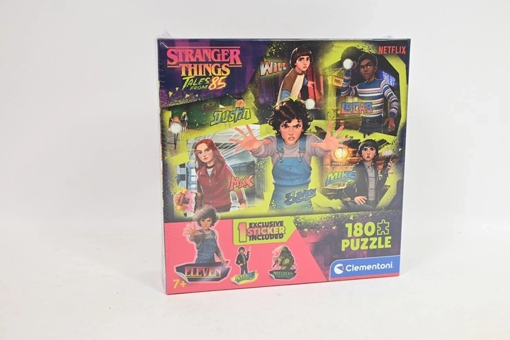 Παζλ Clementoni Stranger Things 180 κομμάτια σε τετράγωνο κουτί