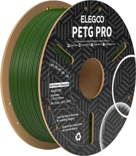 Νήμα PETG Pro λαδί πράσινο